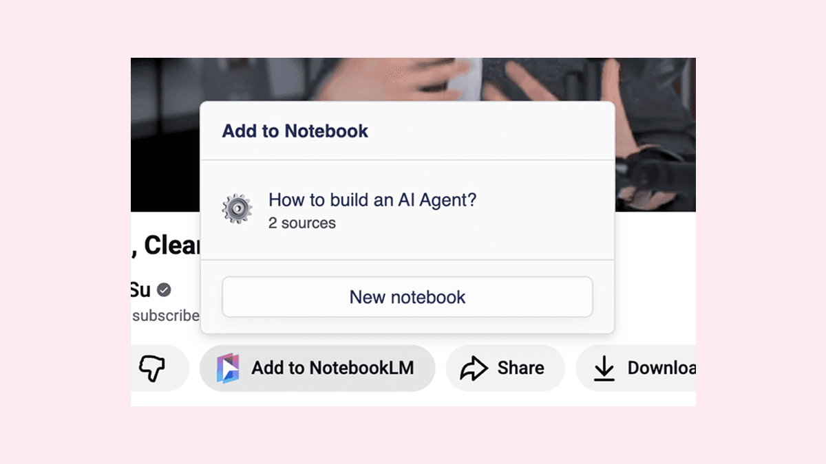 YouTube to NotebookLM